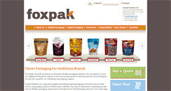 Desktop Screenshot of foxpak.com